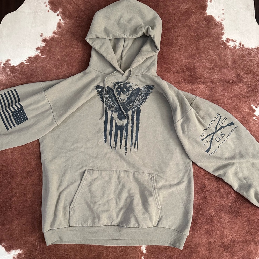 Grunt Style Men’s Gray Graphic jacket